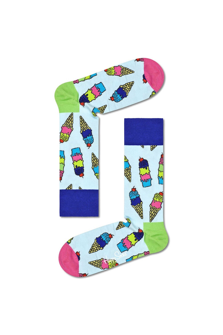 Happy Socks Унисекс дълги чорапи - 2 чифта - Pepit.bg