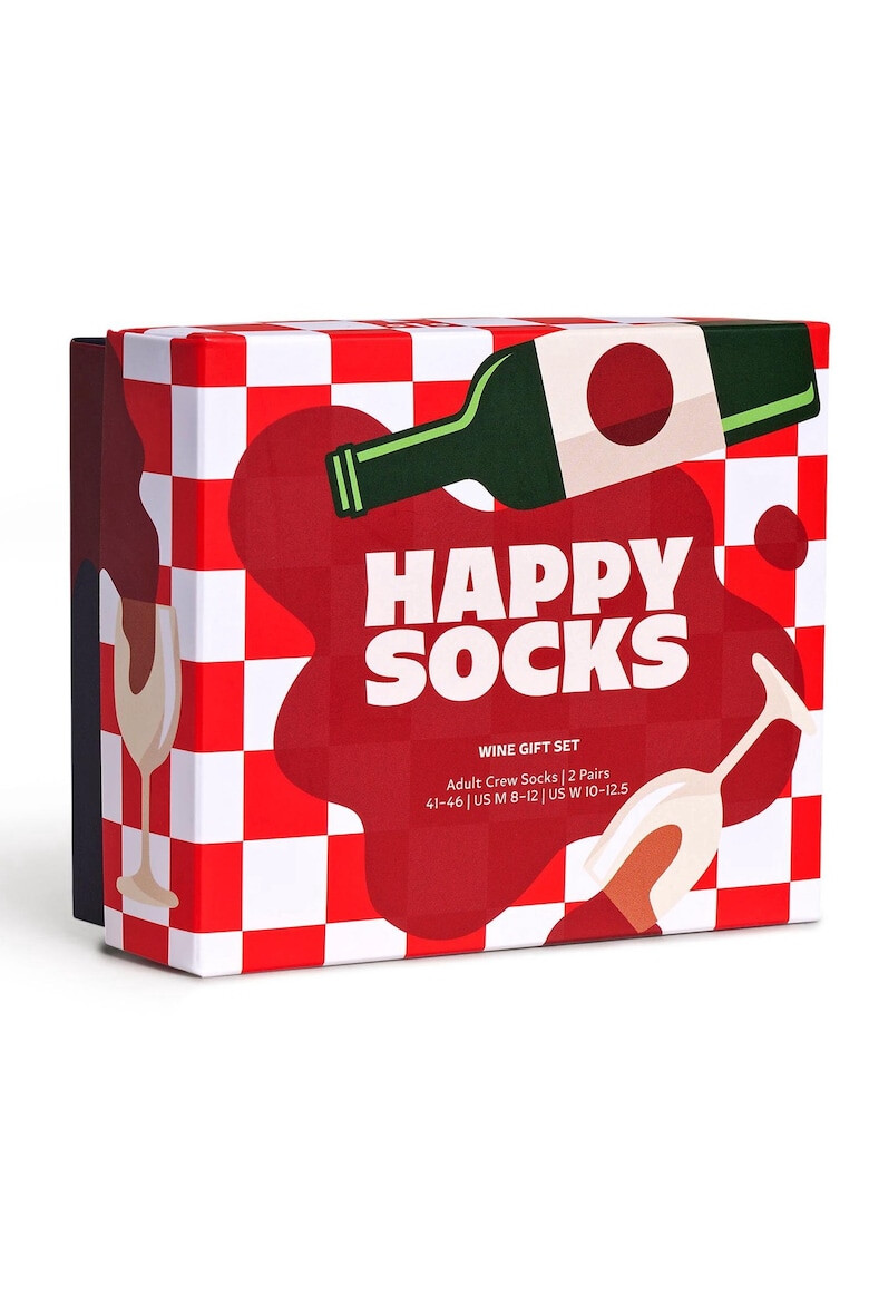 Happy Socks Унисекс дълги чорапи - 2 чифта - Pepit.bg