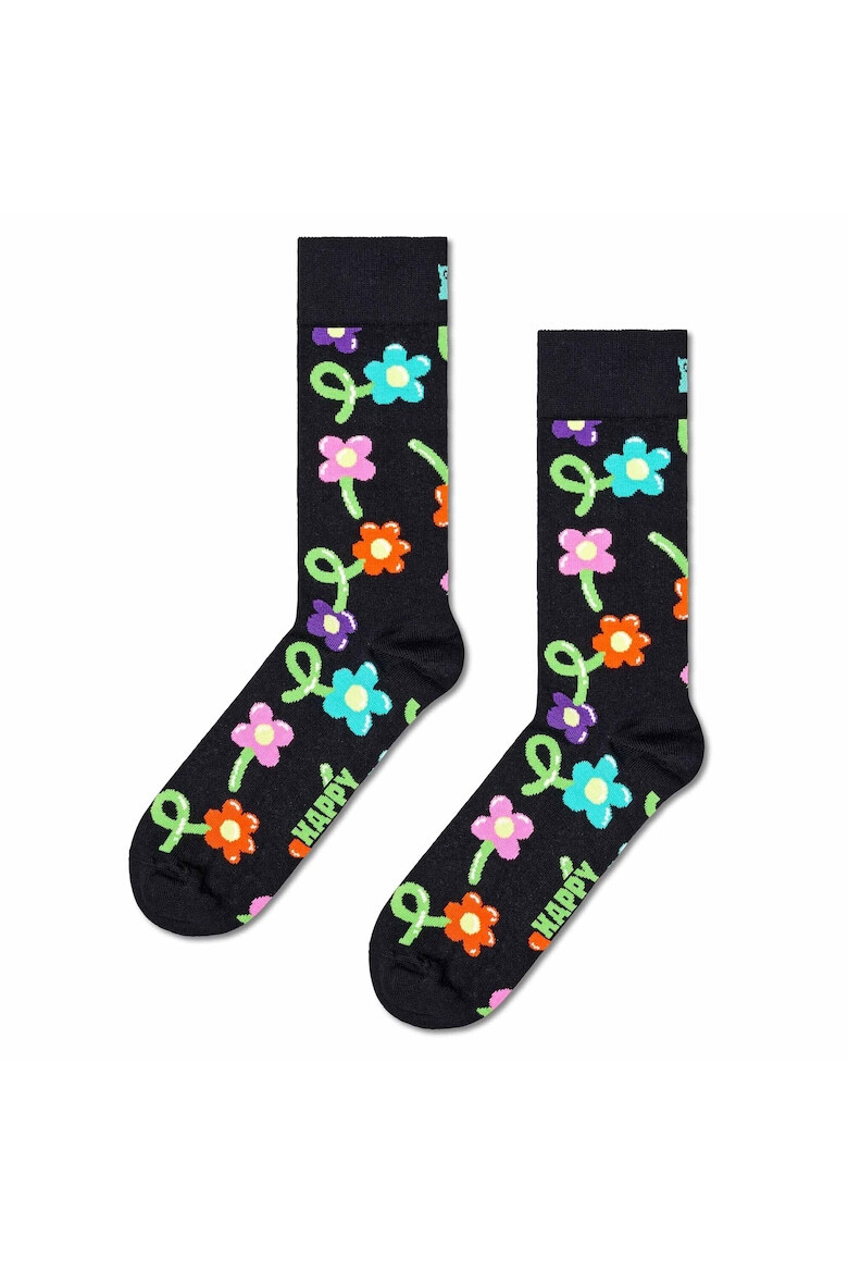 Happy Socks Унисекс дълги чорапи 24 чифта - Pepit.bg