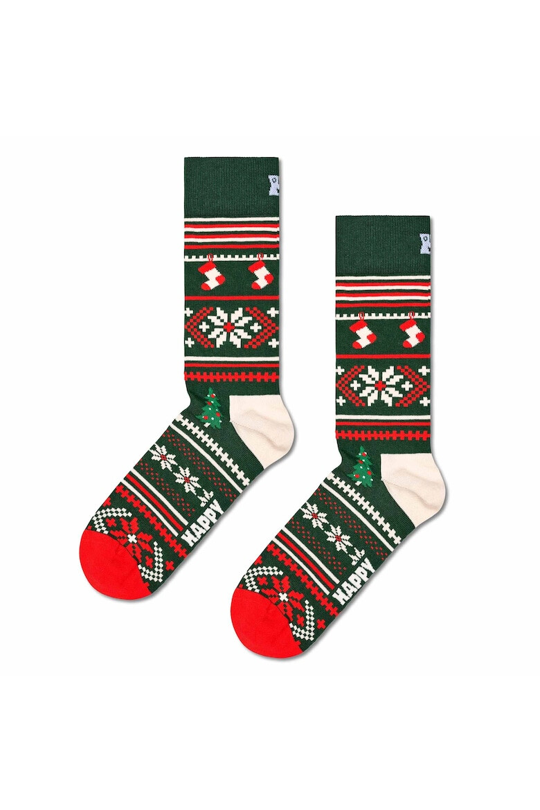 Happy Socks Унисекс дълги чорапи 24 чифта - Pepit.bg