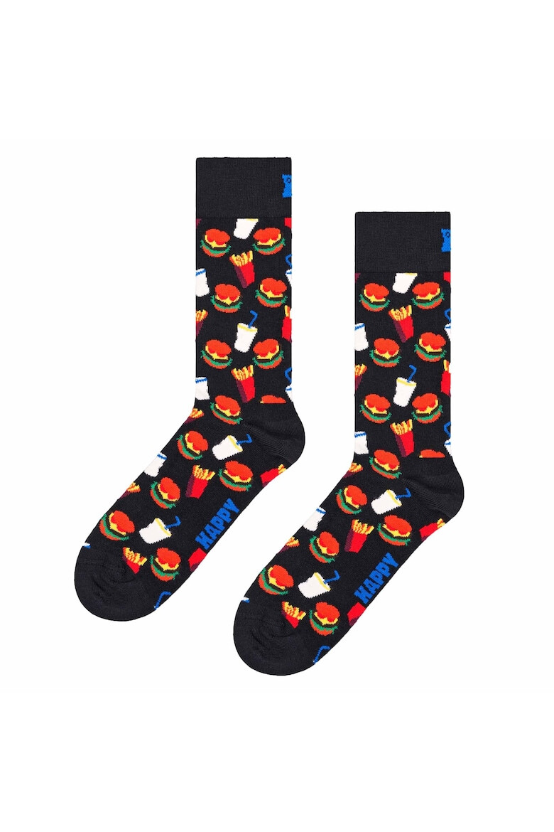 Happy Socks Унисекс дълги чорапи - 3 чифта - Pepit.bg