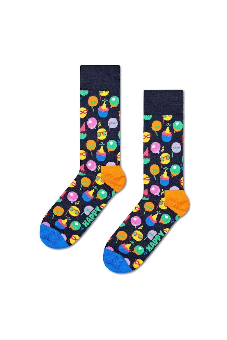 Happy Socks Унисекс дълги чорапи - 3 чифта - Pepit.bg