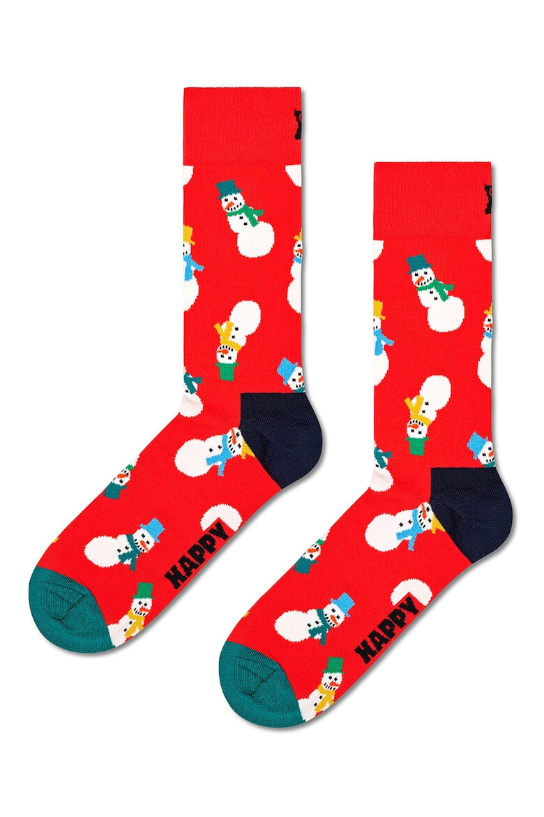 Happy Socks Унисекс дълги чорапи - 3 чифта - Pepit.bg