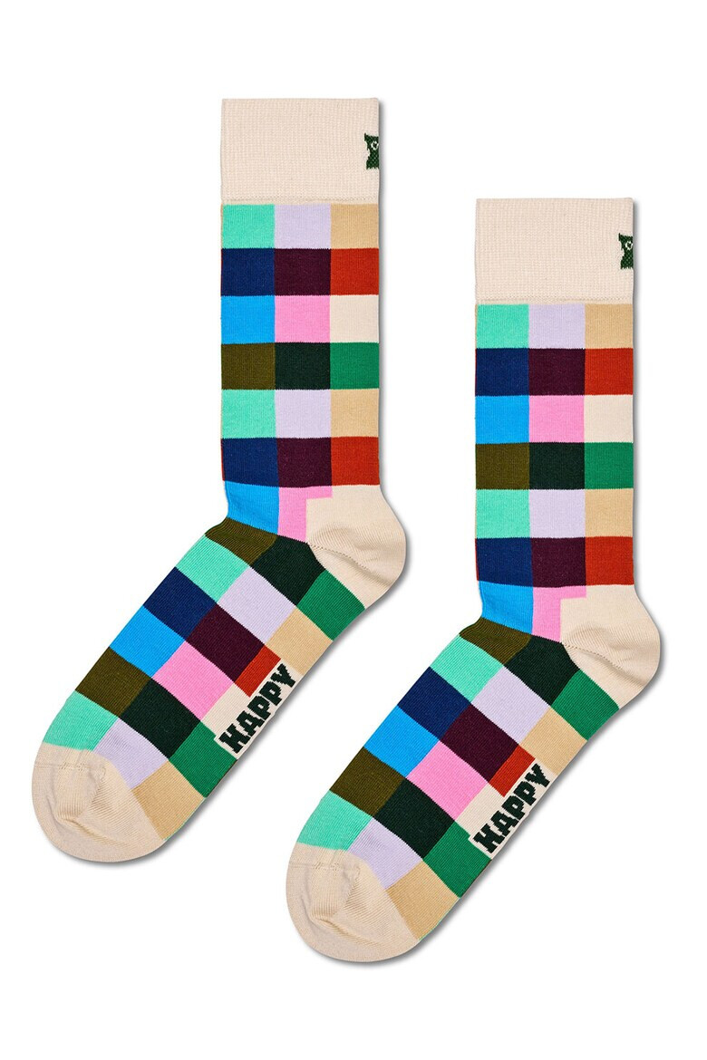 Happy Socks Унисекс дълги чорапи - 3 чифта - Pepit.bg