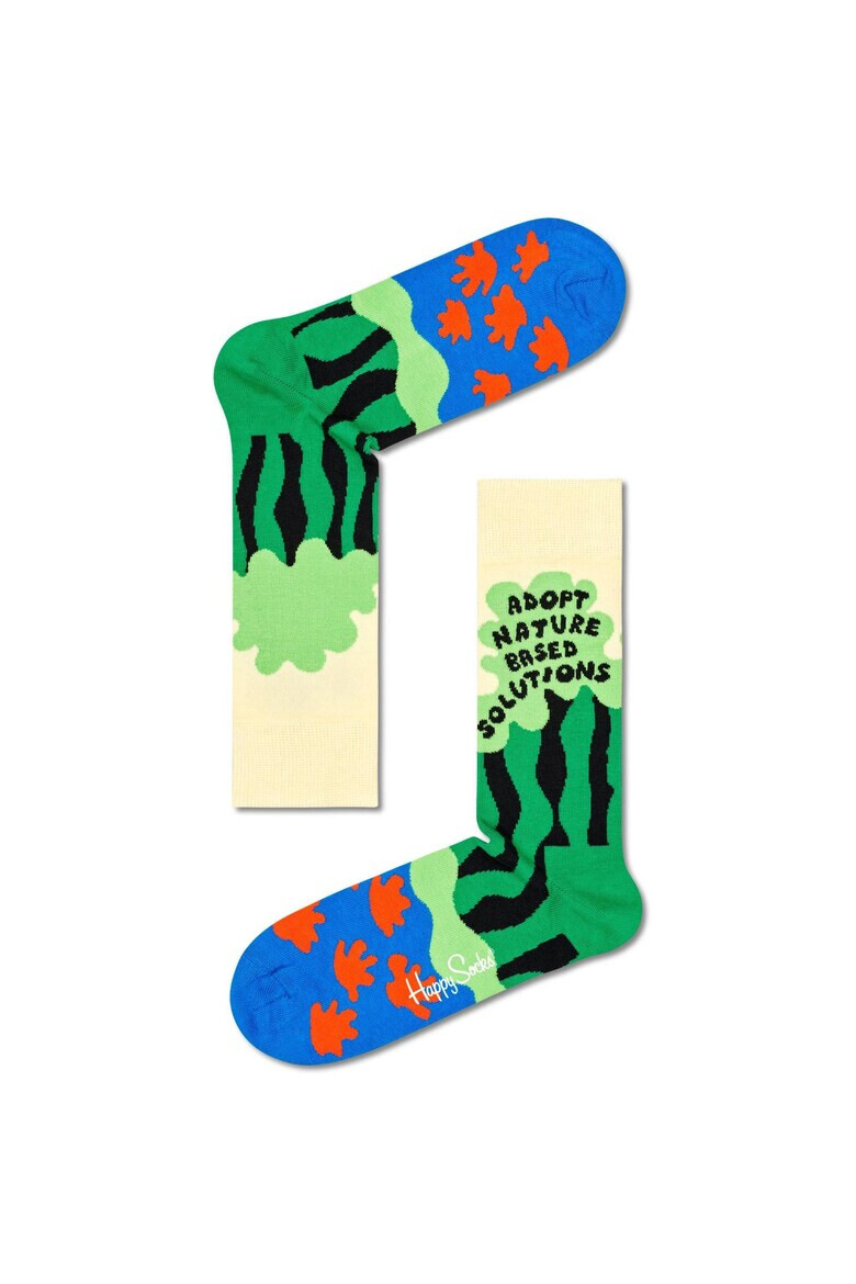 Happy Socks Унисекс дълги чорапи - 4 чифта - Pepit.bg