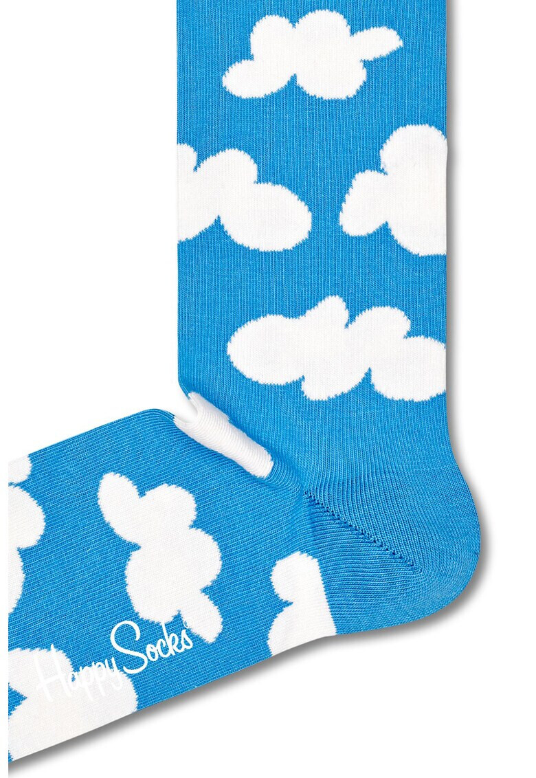 Happy Socks Унисекс дълги чорапи Cloudy - Pepit.bg