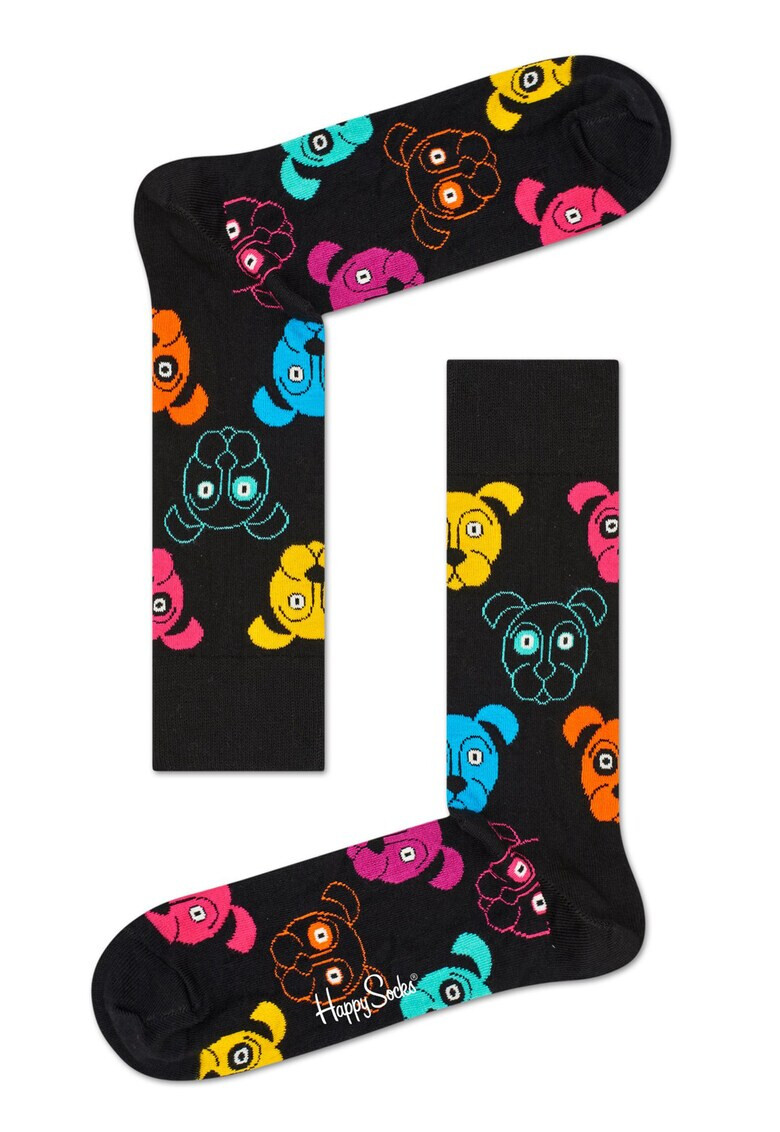 Happy Socks Унисекс дълги чорапи Dog - Pepit.bg