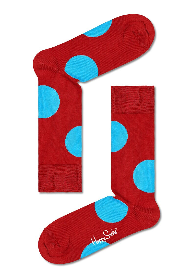 Happy Socks Унисекс дълги чорапи Jumbo Dot - Pepit.bg
