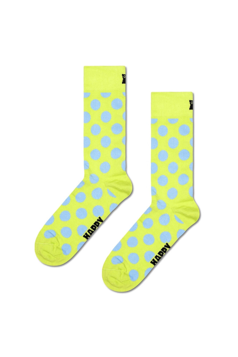 Happy Socks Унисекс дълги чорапи с десен - 3 чифта - Pepit.bg