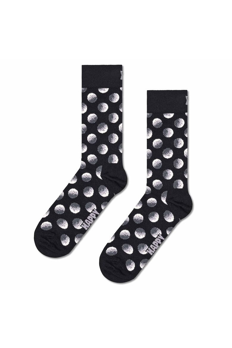 Happy Socks Унисекс дълги чорапи с десен - 3 чифта - Pepit.bg