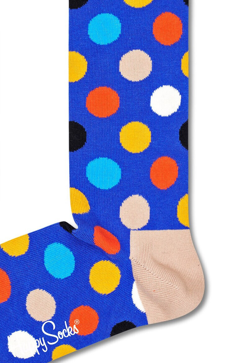 Happy Socks Унисекс дълги чорапи с десен - 3 чифта - Pepit.bg