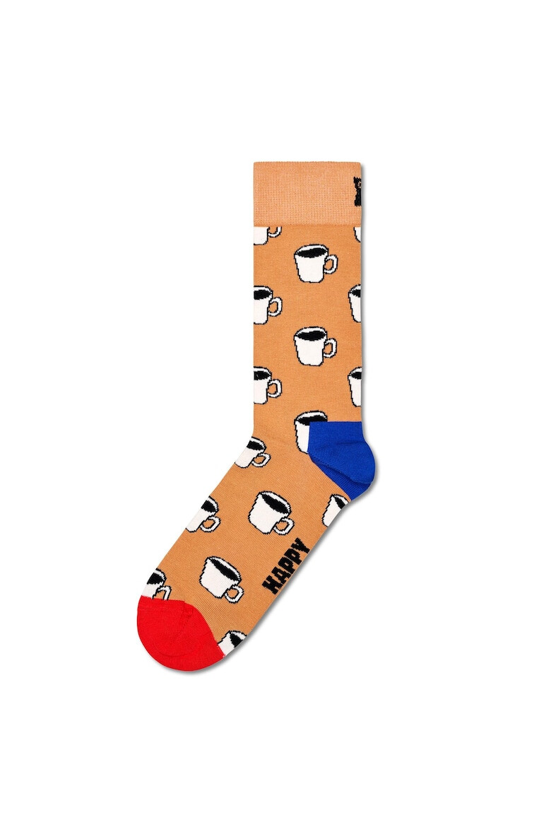 Happy Socks Унисекс дълги чорапи с принт - Pepit.bg