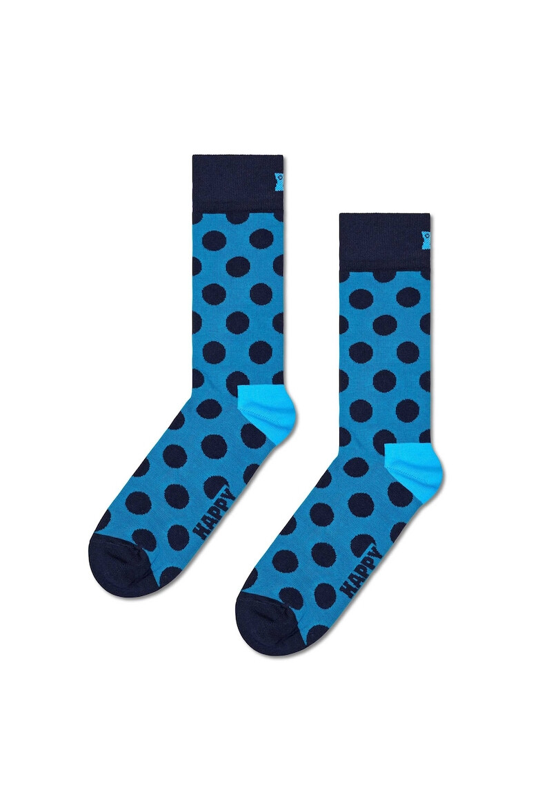 Happy Socks Унисекс дълги чорапи с принт - 4 чифта - Pepit.bg