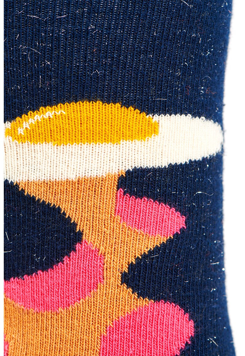 Happy Socks Унисекс дълги чорапи Space Egg - Pepit.bg