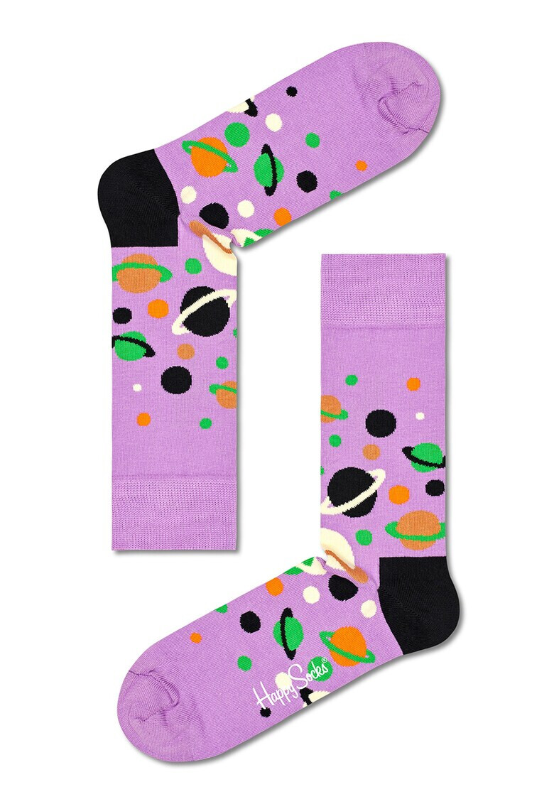 Happy Socks Унисекс дълги чорапи The Milky Way - Pepit.bg