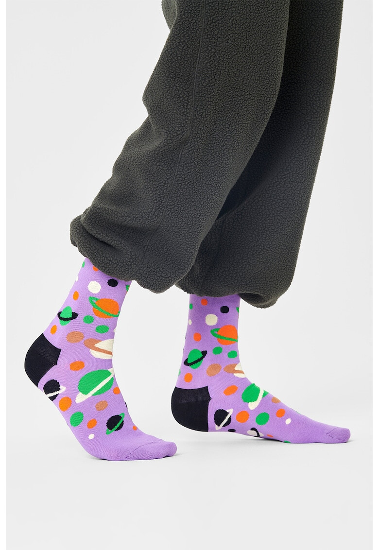 Happy Socks Унисекс дълги чорапи The Milky Way - Pepit.bg