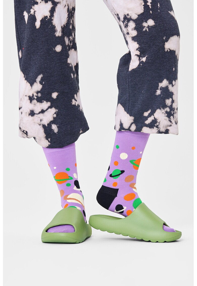 Happy Socks Унисекс дълги чорапи The Milky Way - Pepit.bg
