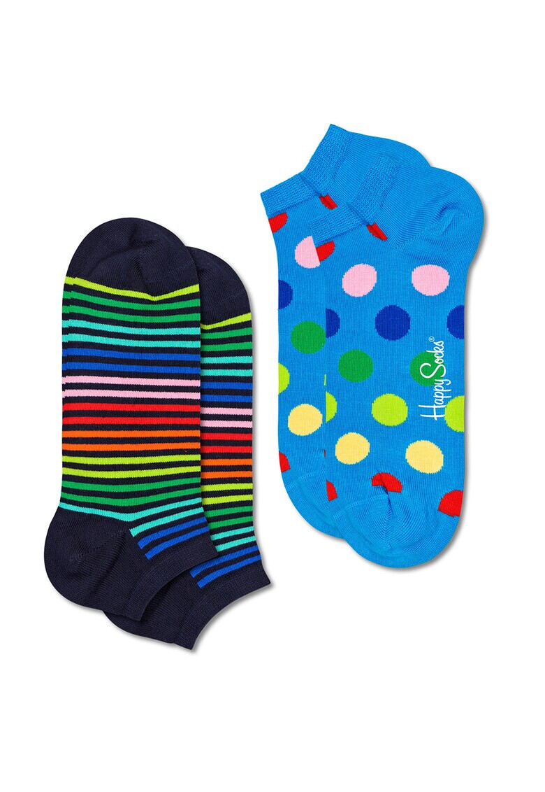 Happy Socks Унисекс къси чорапи - 2 чифта - Pepit.bg