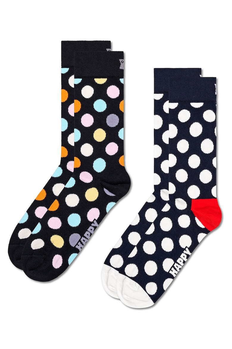 Happy Socks Унисекс къси чорапи - 2 чифта - Pepit.bg