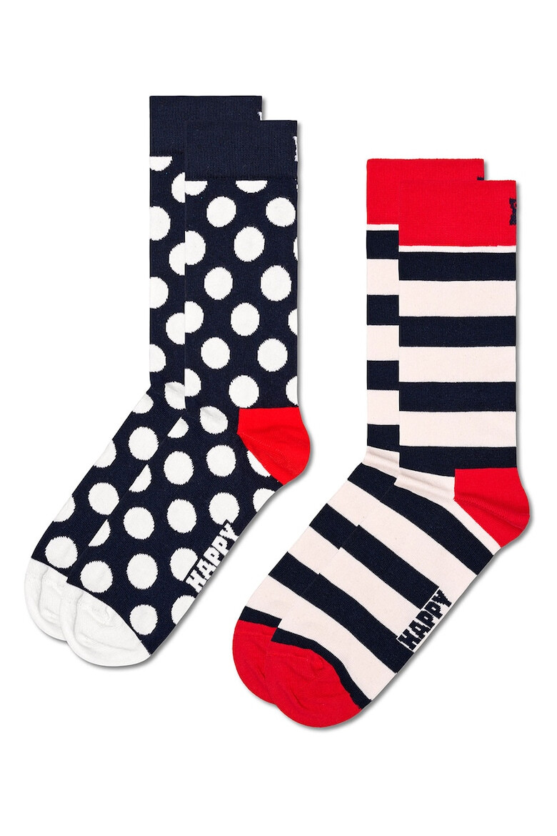 Happy Socks Унисекс къси чорапи - 2 чифта - Pepit.bg