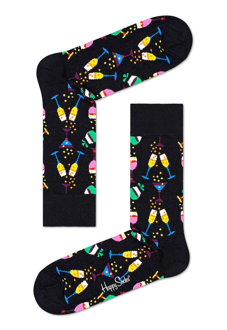 Happy Socks Унисекс къси чорапи - 3 чифта - Pepit.bg