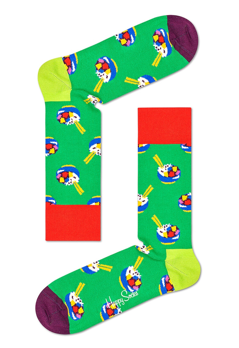 Happy Socks Унисекс къси чорапи 3 чифта - Pepit.bg