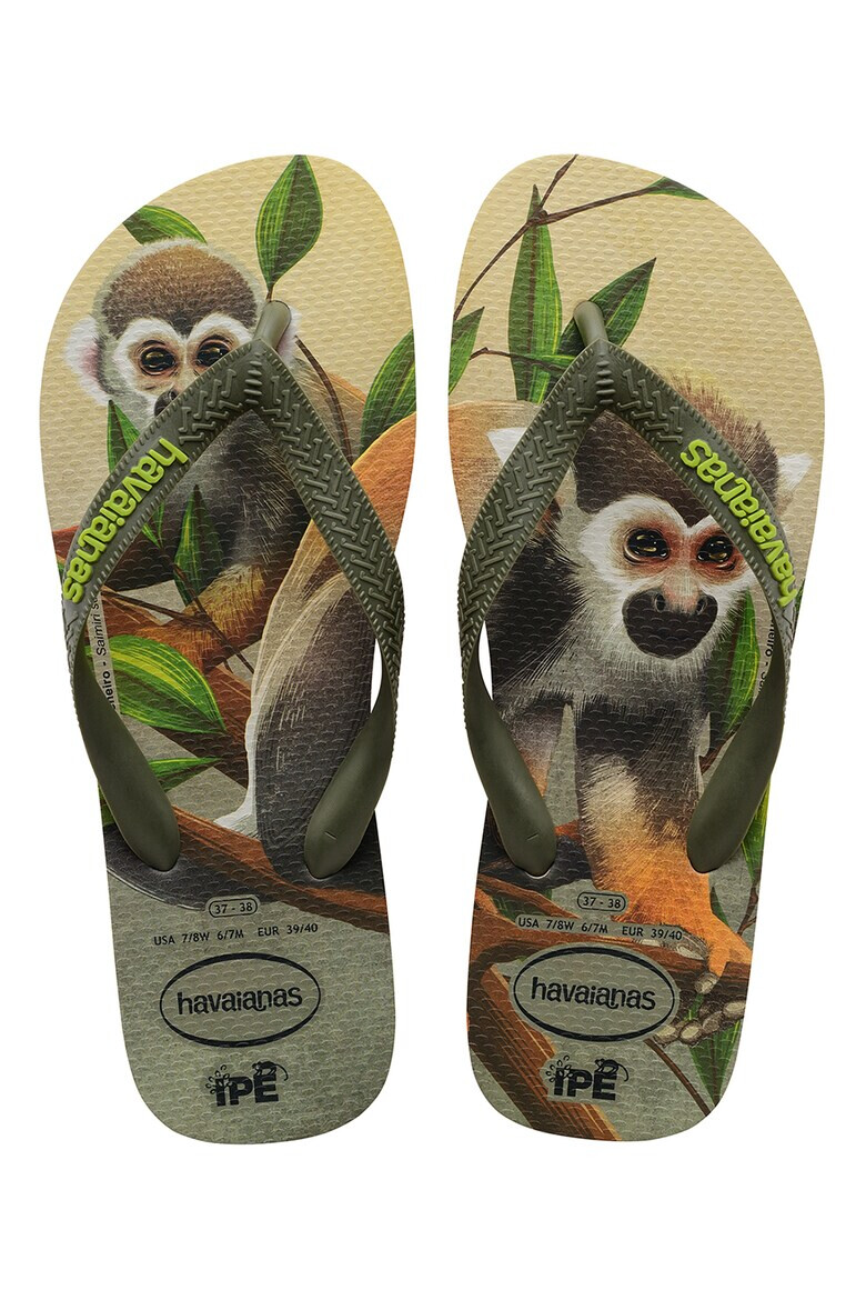 Havaianas Унисекс чехли с лого - Pepit.bg