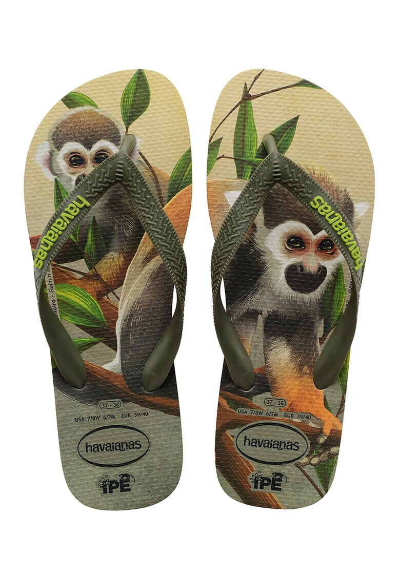 Havaianas Унисекс чехли с лого - Pepit.bg