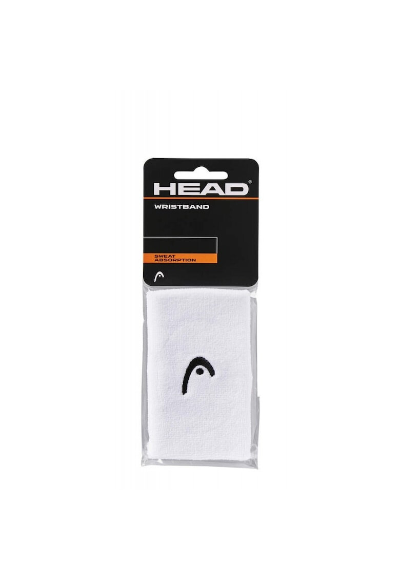 Head Маншет за тенис 5" 2 броя Бял - Pepit.bg