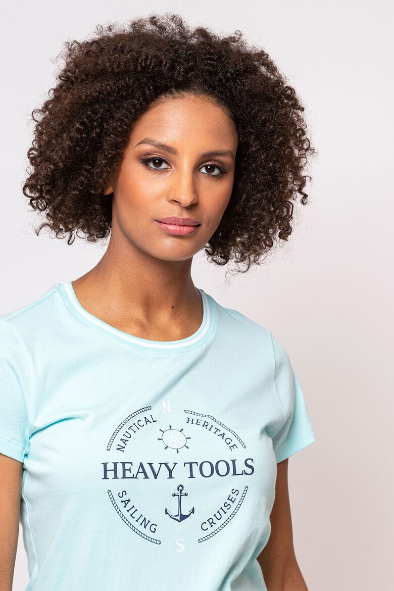 Heavy Tools Тениска Monami с лого - Pepit.bg