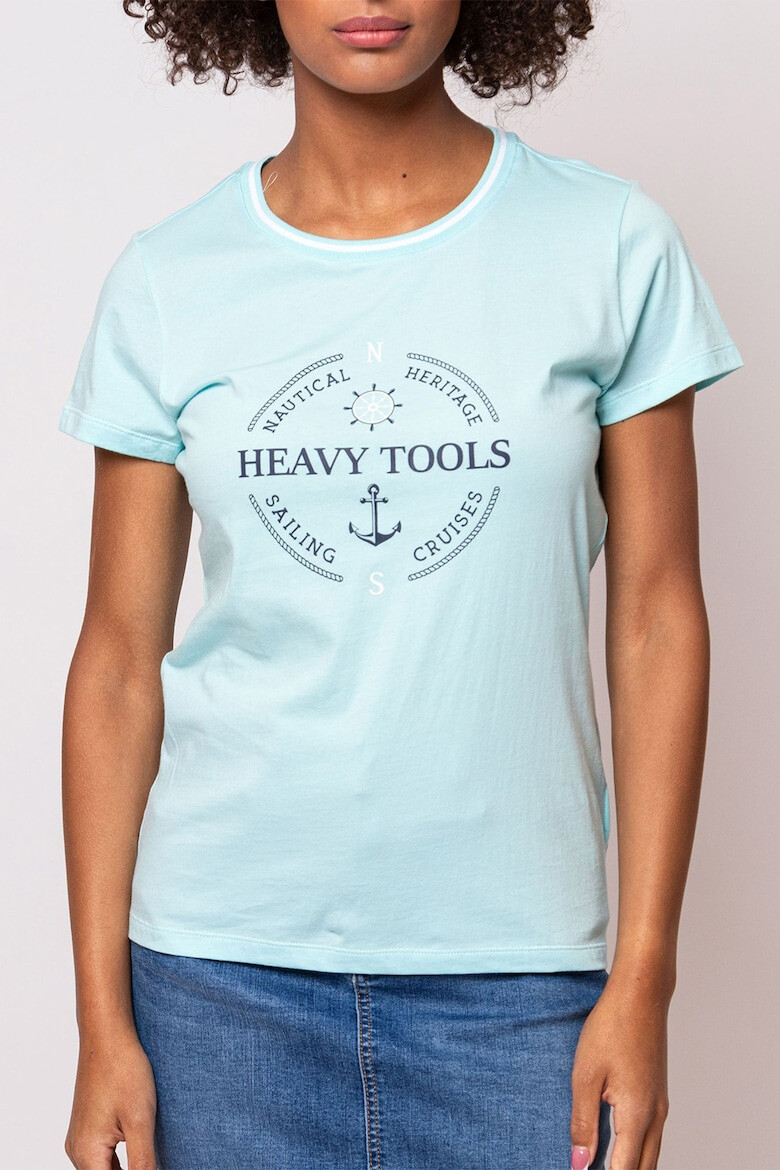 Heavy Tools Тениска Monami с лого - Pepit.bg
