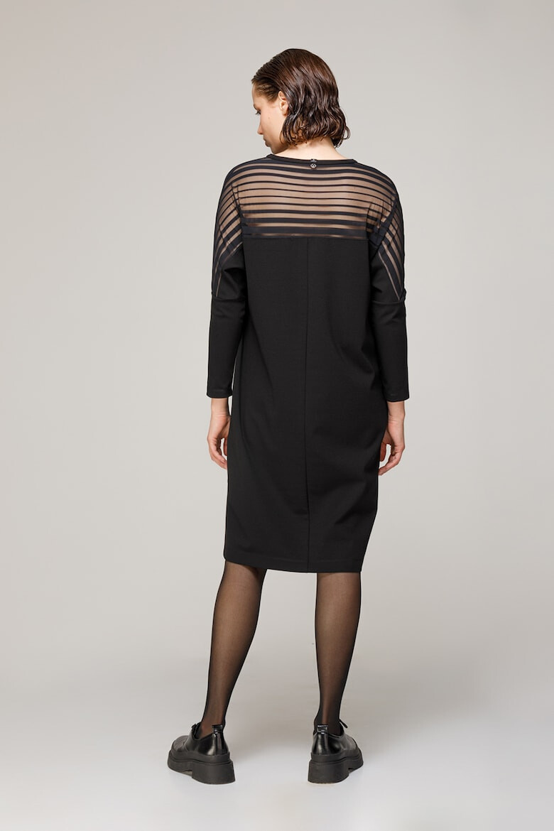 Helmidge Рокля с полупрозрачни панели - Pepit.bg