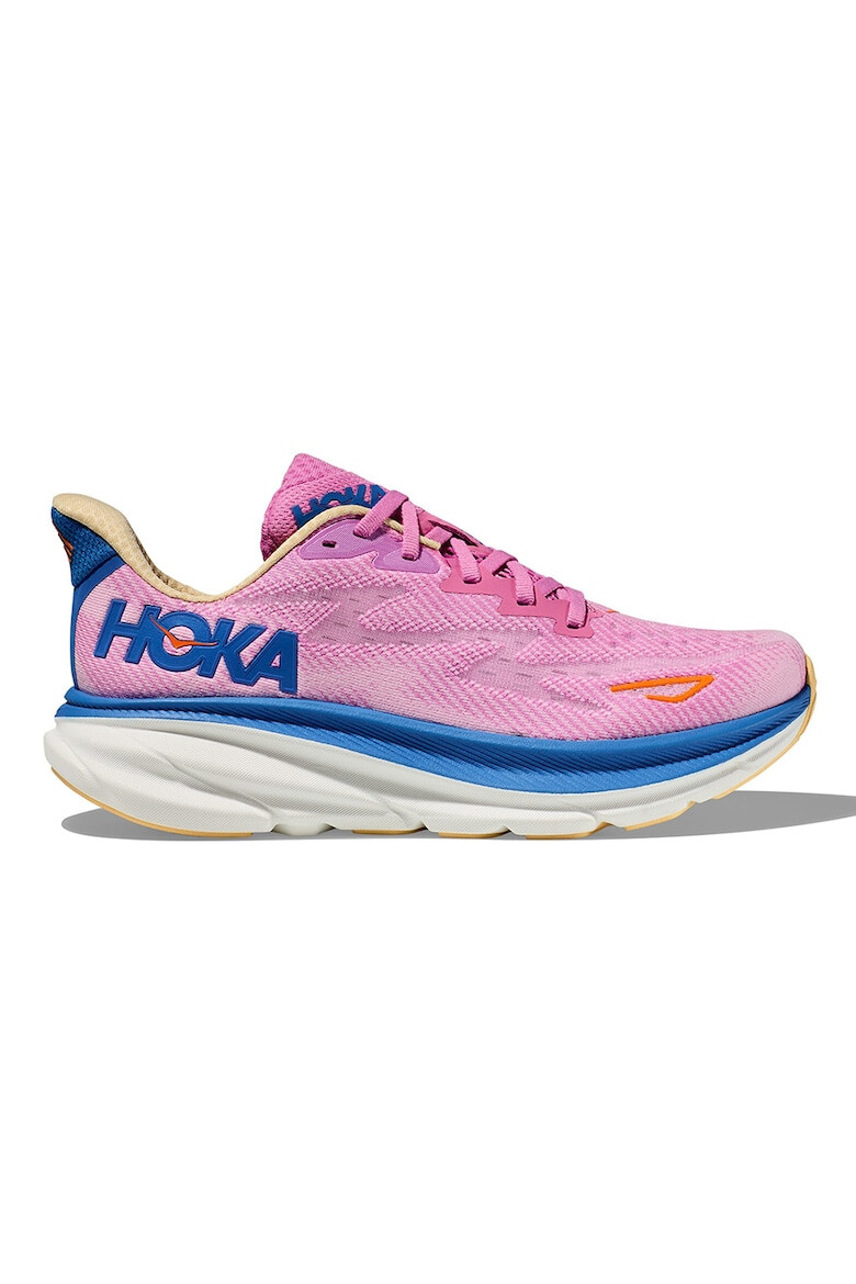 Hoka Обувки Clifton 9 за бягане с лого - Pepit.bg