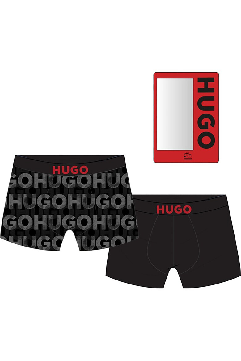 HUGO Боксерки с лого - 2 чифта - Pepit.bg