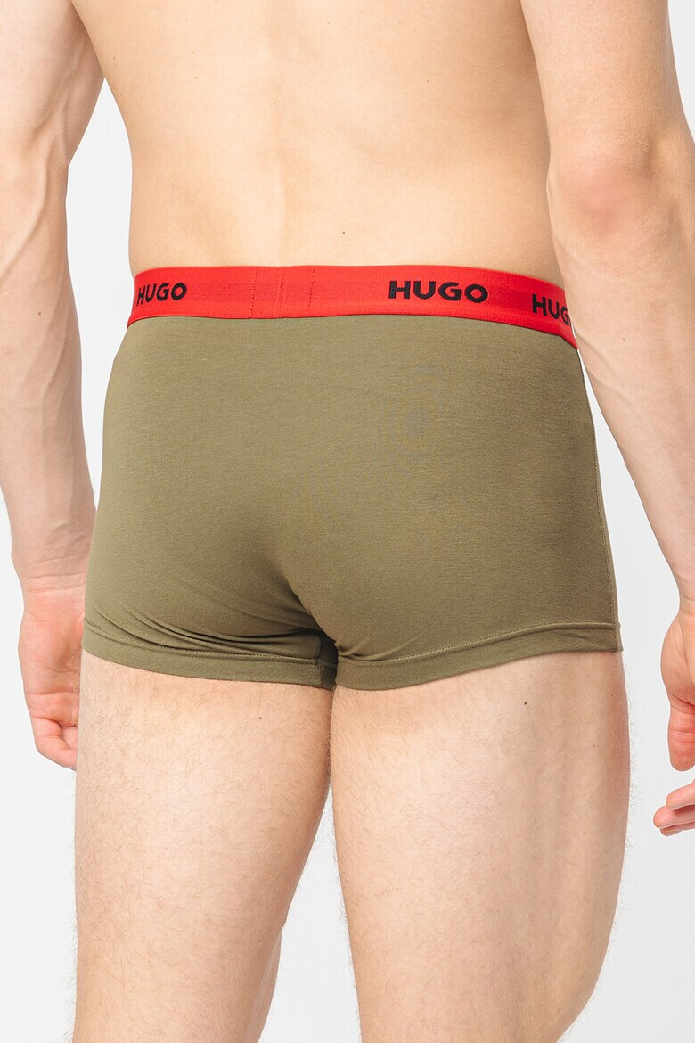HUGO Боксерки с лого - 3 чифта - Pepit.bg
