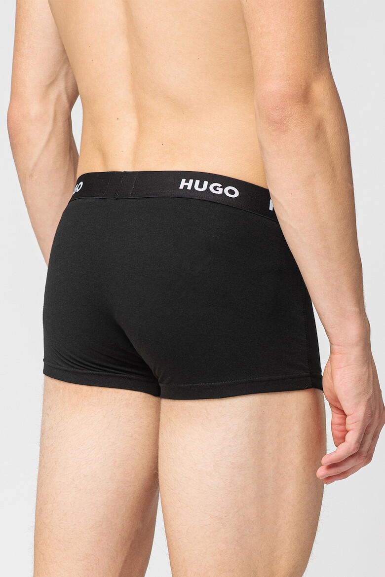 HUGO Боксерки с лого - 3 чифта - Pepit.bg