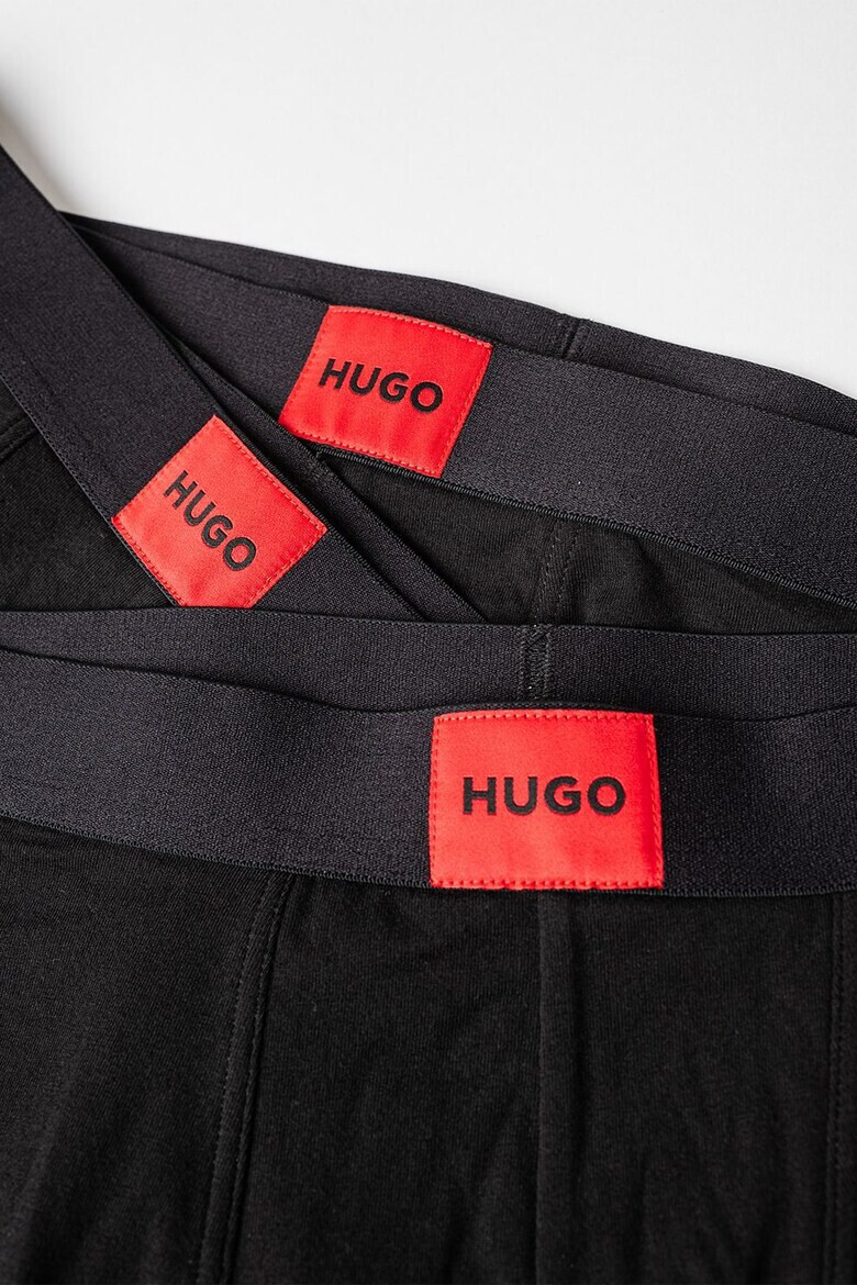 HUGO Боксерки с лого - 3 чифта - Pepit.bg