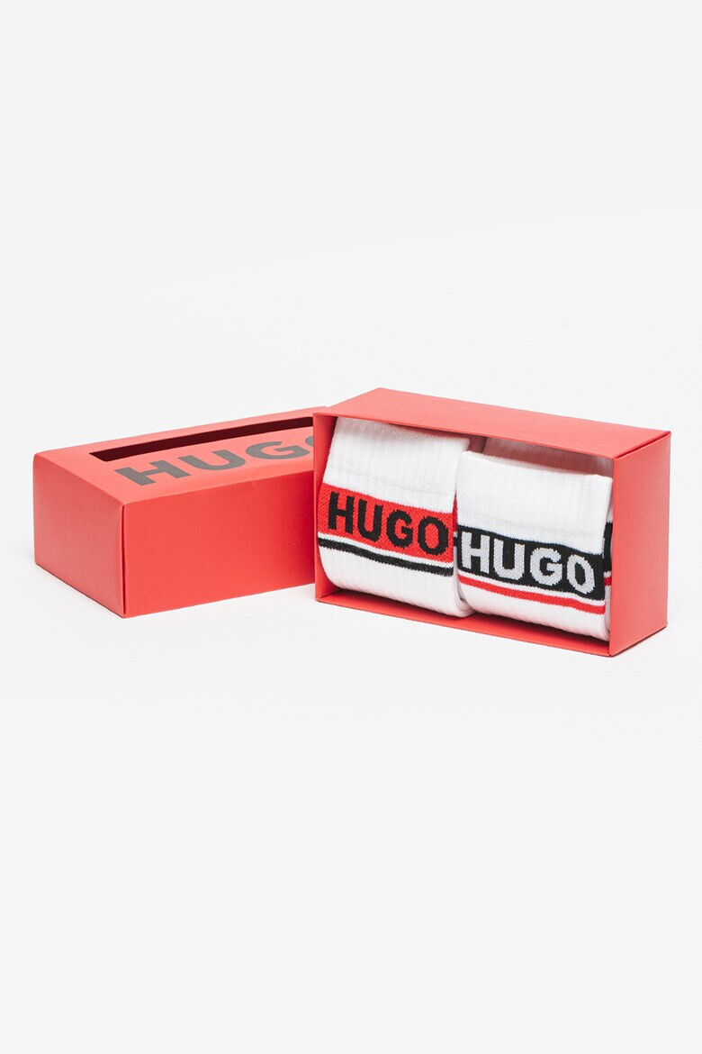 HUGO BOSS Чорапи с лого 2 чифта - Pepit.bg