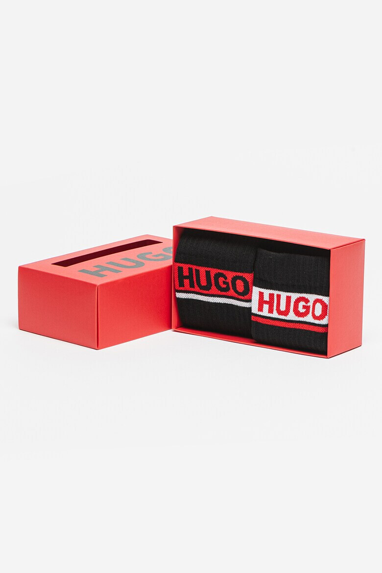 HUGO BOSS Чорапи с лого 2 чифта - Pepit.bg