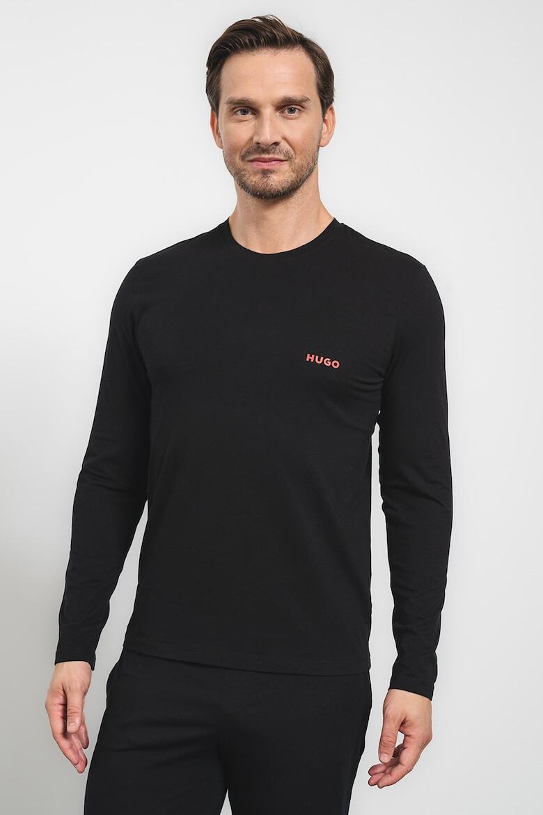 HUGO BOSS Пижамена блуза с овално деколте - Pepit.bg