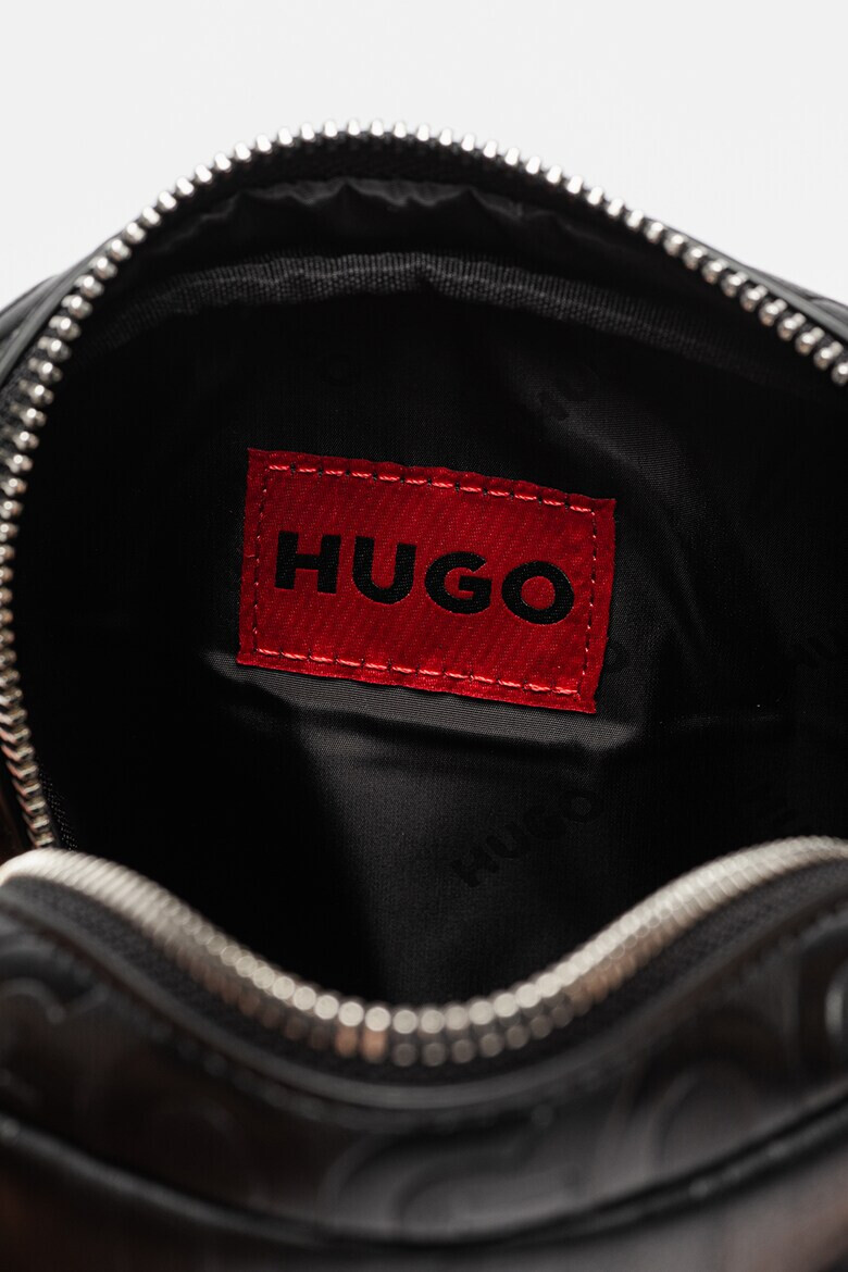 HUGO Чанта Ethon с десен с монограм - Pepit.bg