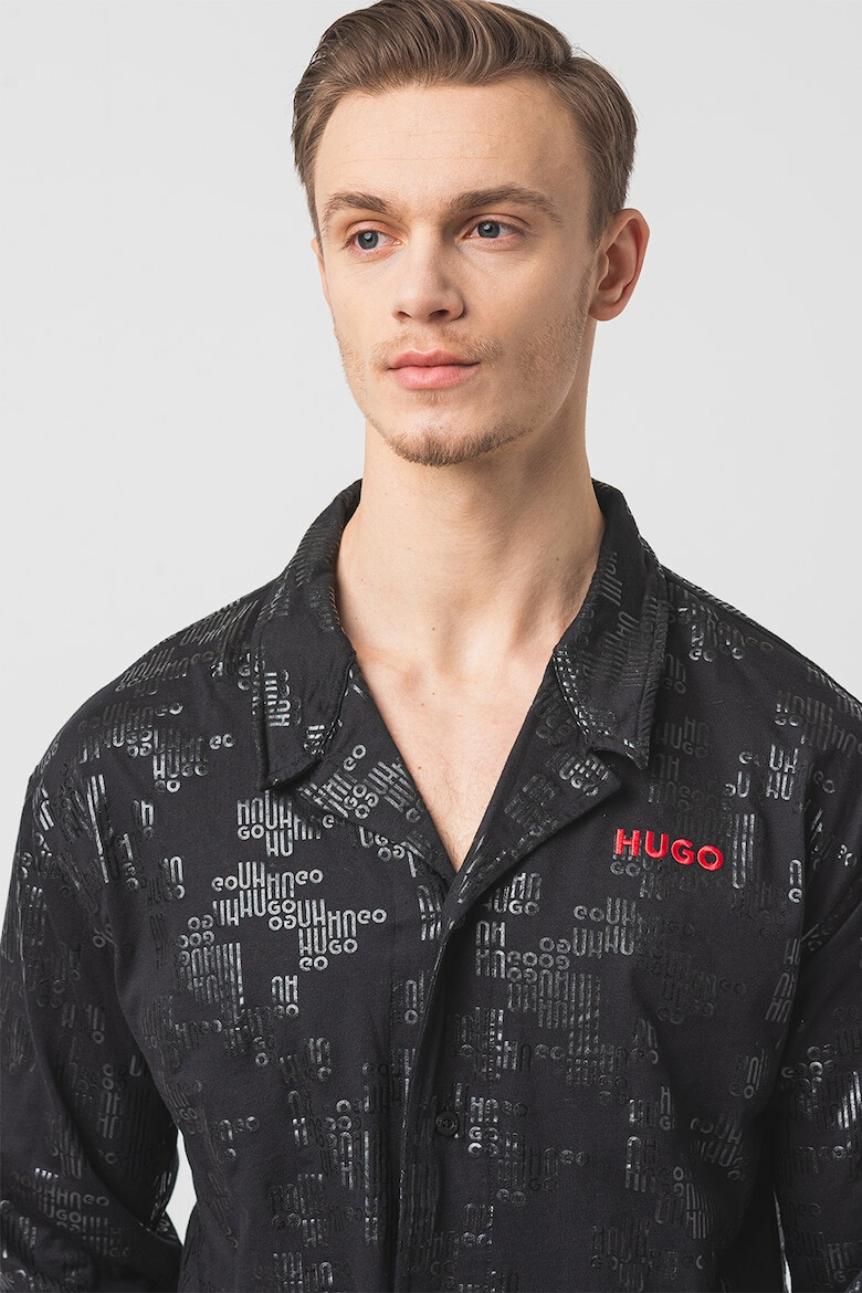 HUGO Дълга пижама с лого - Pepit.bg