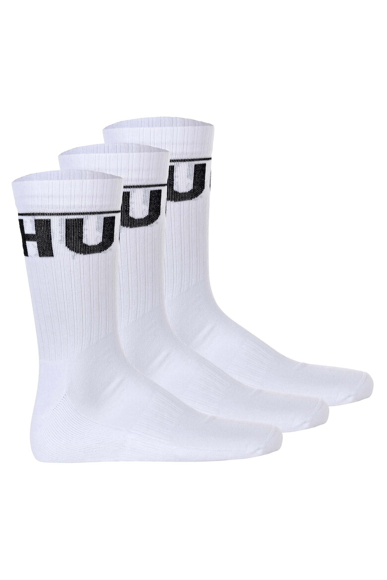HUGO Дълги чорапи - 3 чифта - Pepit.bg