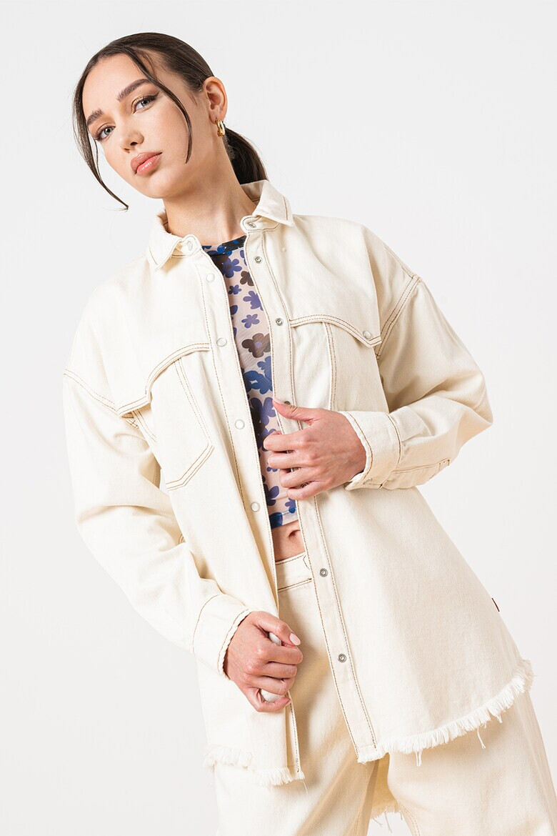 HUGO Дънково яке без подгъв - Pepit.bg