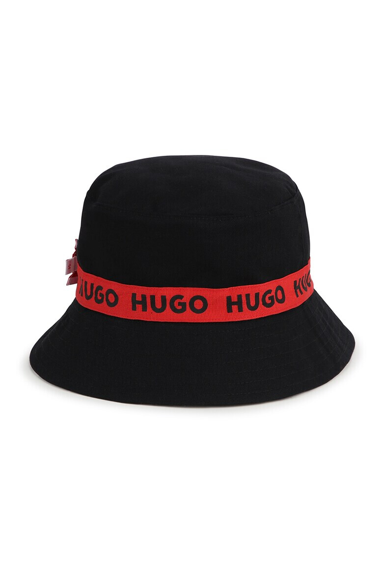 HUGO Двулицева шапка с лого - Pepit.bg