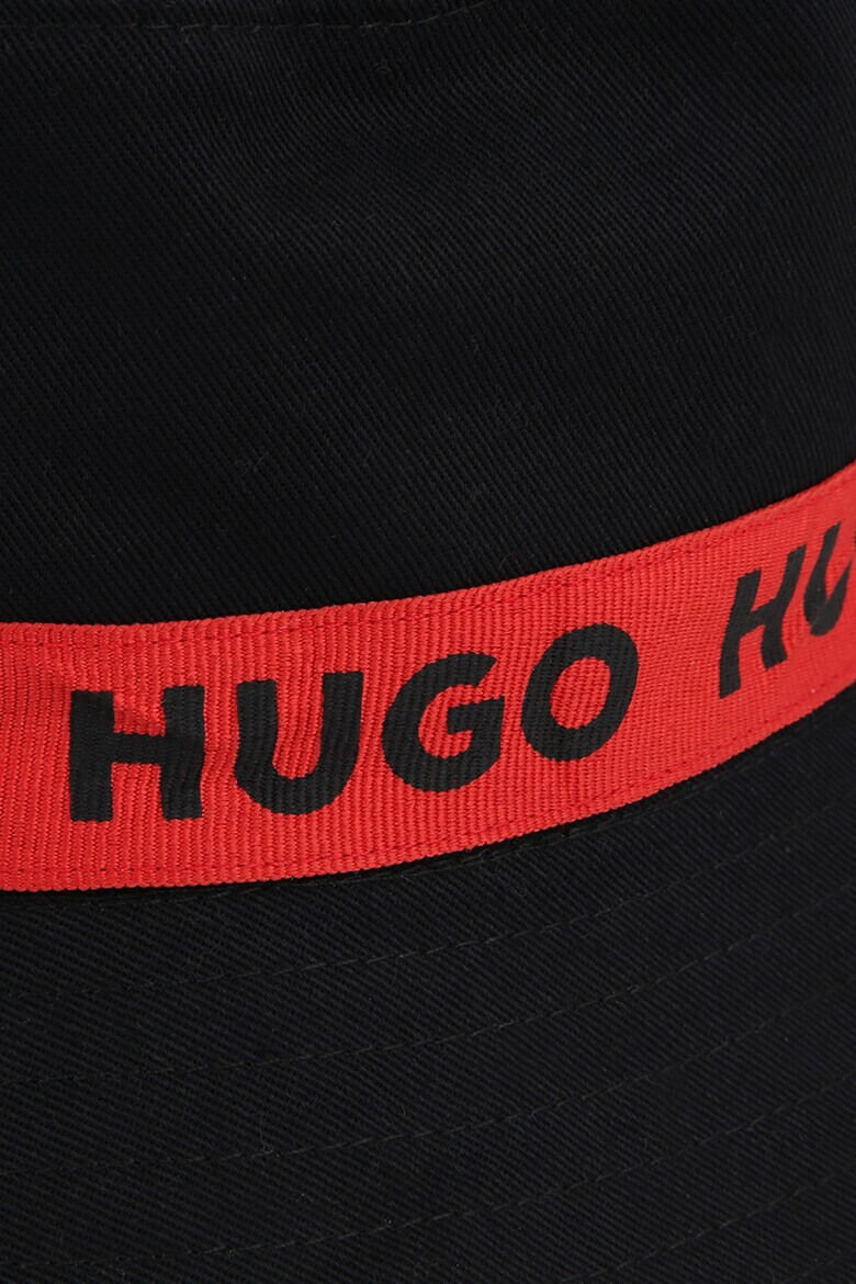 HUGO Двулицева шапка с лого - Pepit.bg