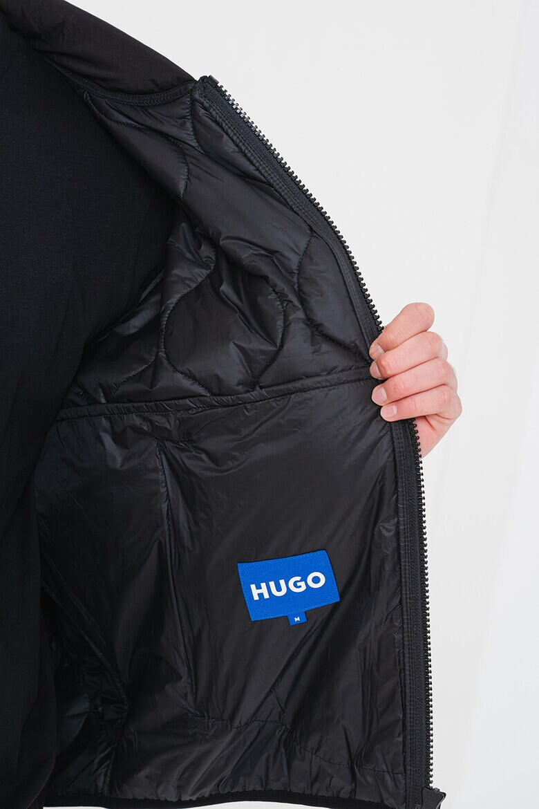 HUGO Капитонирано яке бомбър Nylon - Pepit.bg