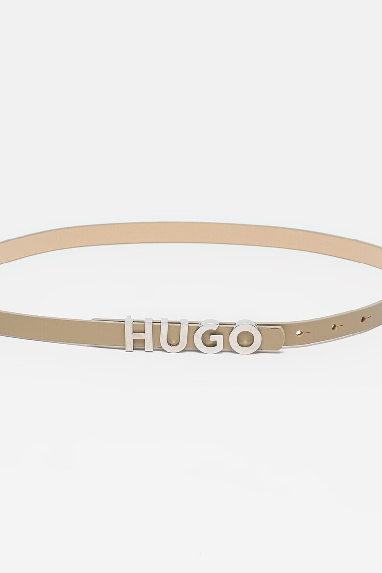 HUGO Кожен колан Zula с лого - Pepit.bg