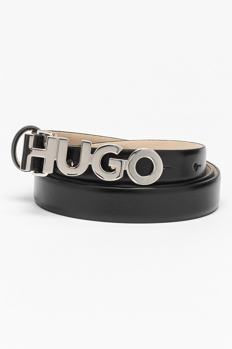 HUGO Кожен колан Zula с тока с щифт - Pepit.bg