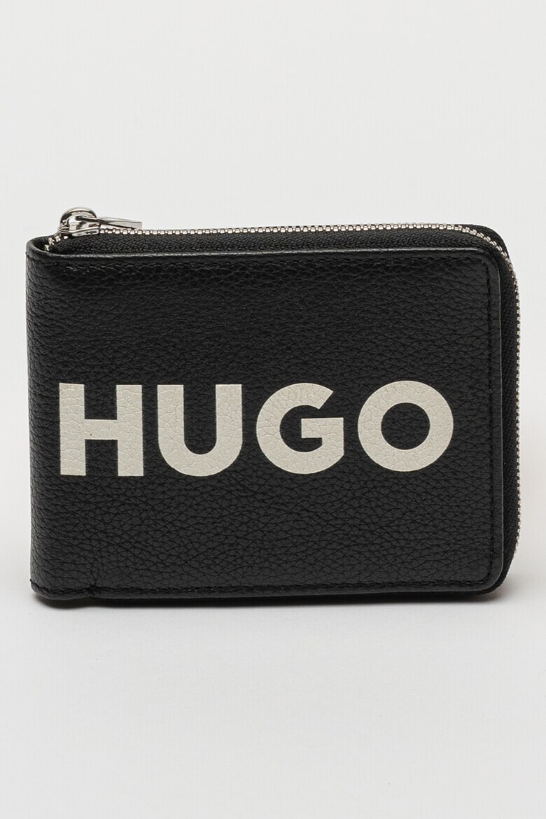 HUGO Кожен портфейл с лого - Pepit.bg
